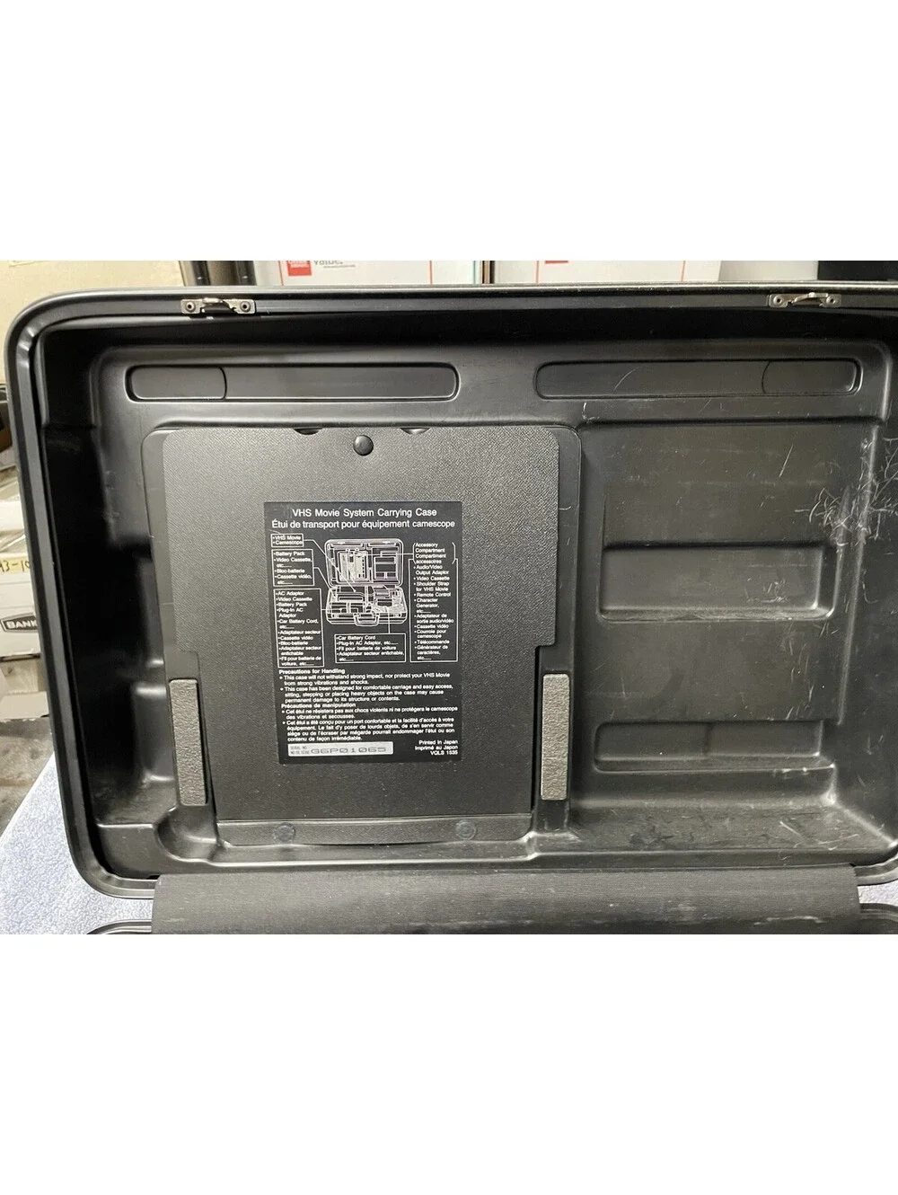 panasonic vhs camcorder- hard case-AF-omni movie